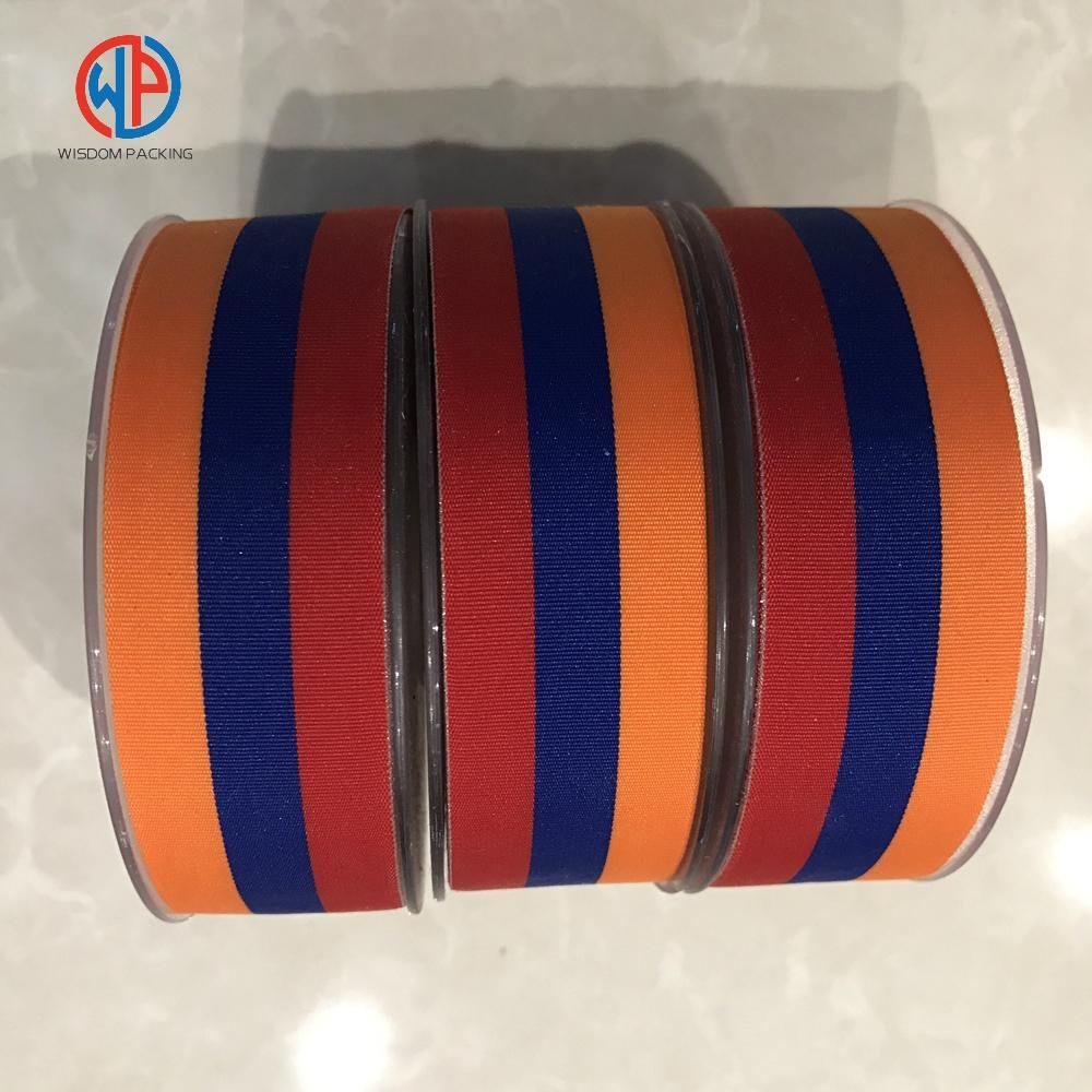 Wholesale custom high quality 100% polyester  ribbon 2