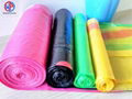 Biodegradable nylon disposable colored drawstring car trash garbage bag on roll 1