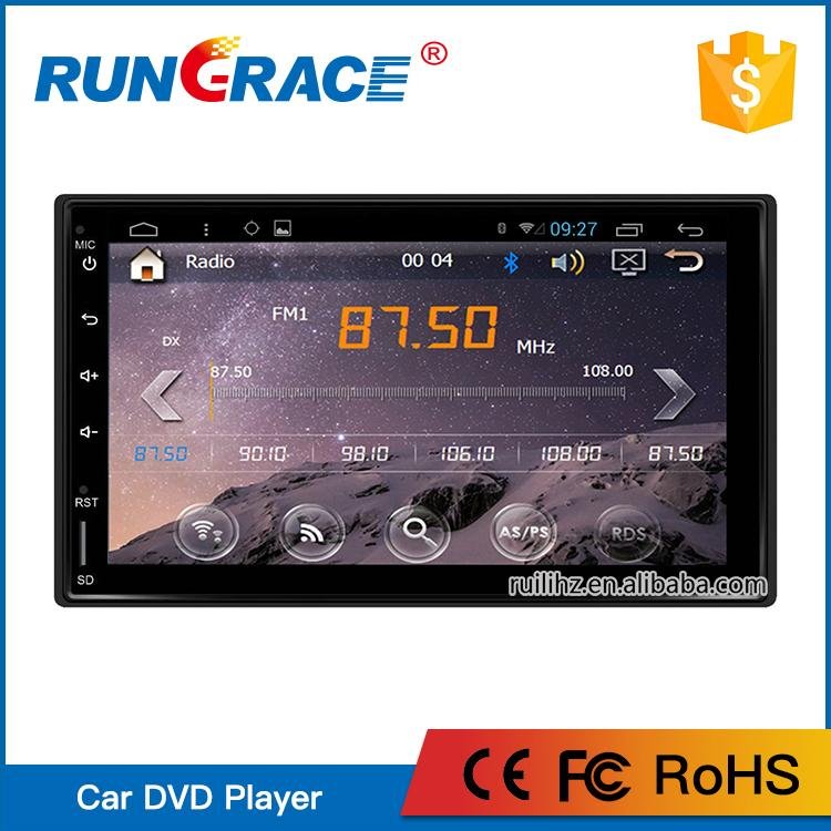 Rungrace Universal double din android 6.0 car radio  3