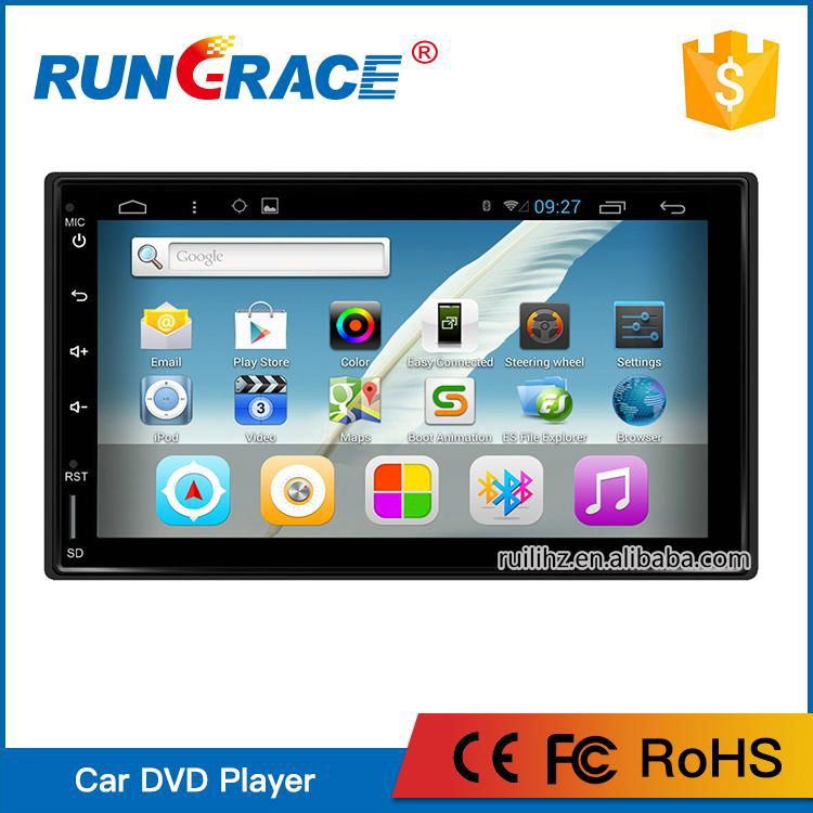 Rungrace Universal double din android 6.0 car radio  5