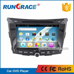 Android 8 inch Double din Touch Screen Car radio for Ssangyong Tivoli