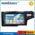For Honda Jazz 9 inch Android  with Bluetooth WIFI GPS Car radio 1