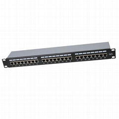 RJ45 CAT6 CAT5E UTP FTP 24 PORT PATCH PANEL