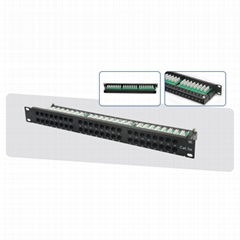 RJ45 CAT6 CAT5E UTP FTP 48 PORT PATCH PANEL