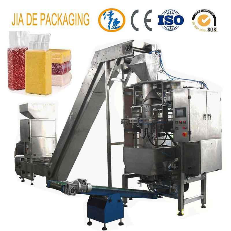 vacuum brick-bag rice bean granule packing machine