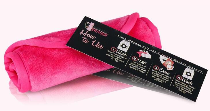 New promotion free sample 100% microfiber makeup remover towel 