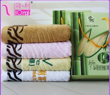 2017New China hot sale super absorbent pure bamboo towel 4