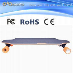 wireless remote control maple electric skateboard