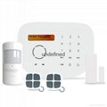 Touch screen gsm alarm system android ios app control 2