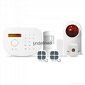 Touch screen gsm alarm system android ios app control 3