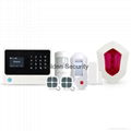 3g wifi wireless home security burglar alarm system