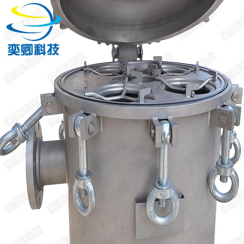 不锈钢蚌开式袋式过滤器 3