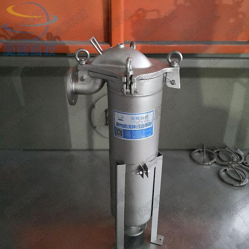 不鏽鋼頂入龜背袋式過濾器 2