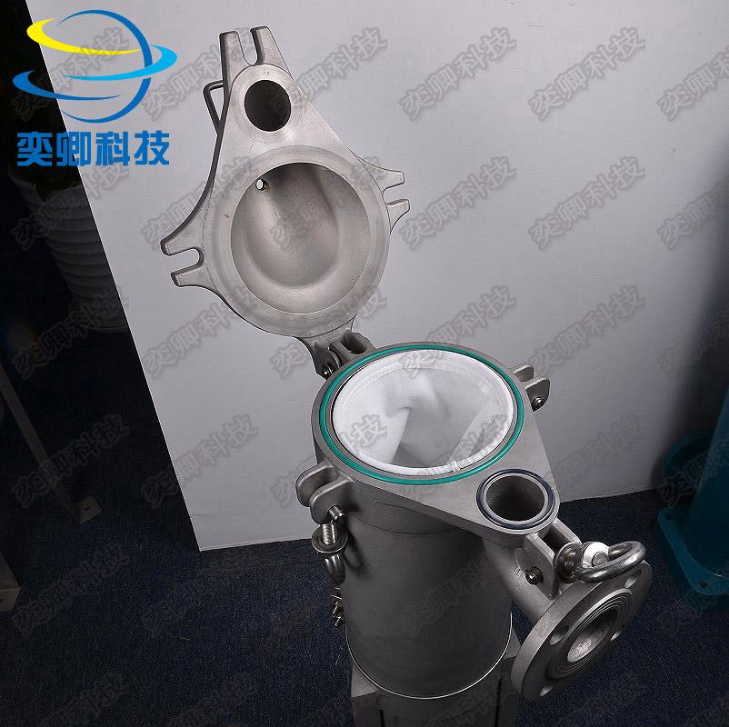 不鏽鋼頂入龜背袋式過濾器 3