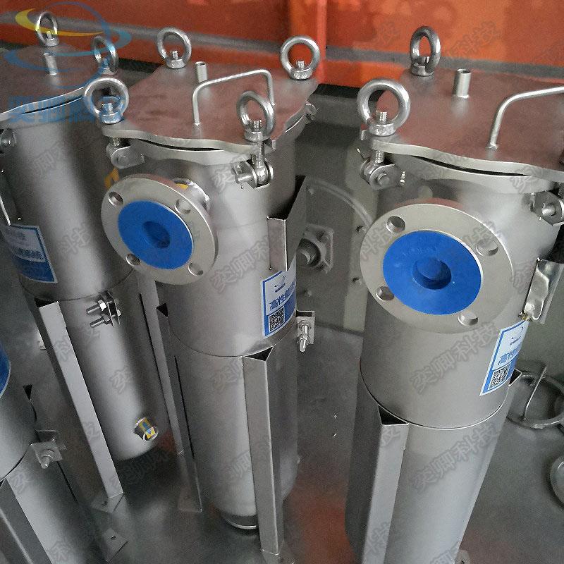 不锈钢侧入平盖袋式过滤器 3