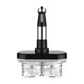 Kitchen Blender food processor hand chopper with Patented Two-chopper Bowl 