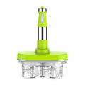 Kitchen Blender food processor hand chopper with Patented Two-chopper Bowl  2