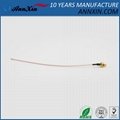 RG178 Cable Assembly - RP-SMA-F and U.FL IPEX MHF Connectors - 6inches 
