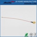 RG178 Cable Assembly - RP-SMA-F and U.FL IPEX MHF Connectors - 6inches  3