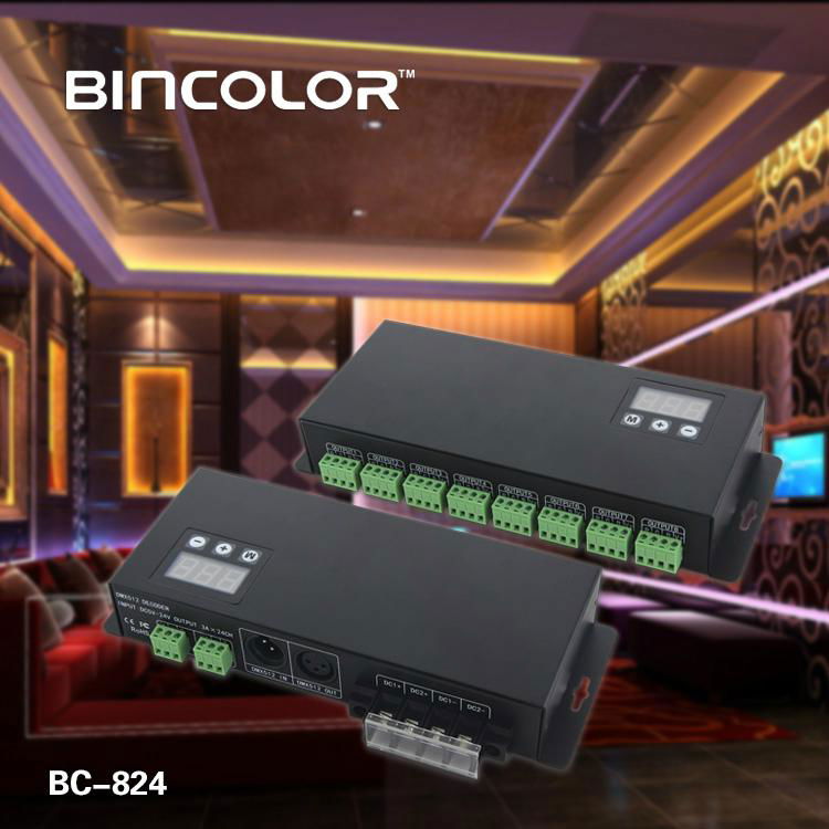 BC-824  24路DMX512解碼器分控器 4