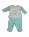 Long sleeved romper suit