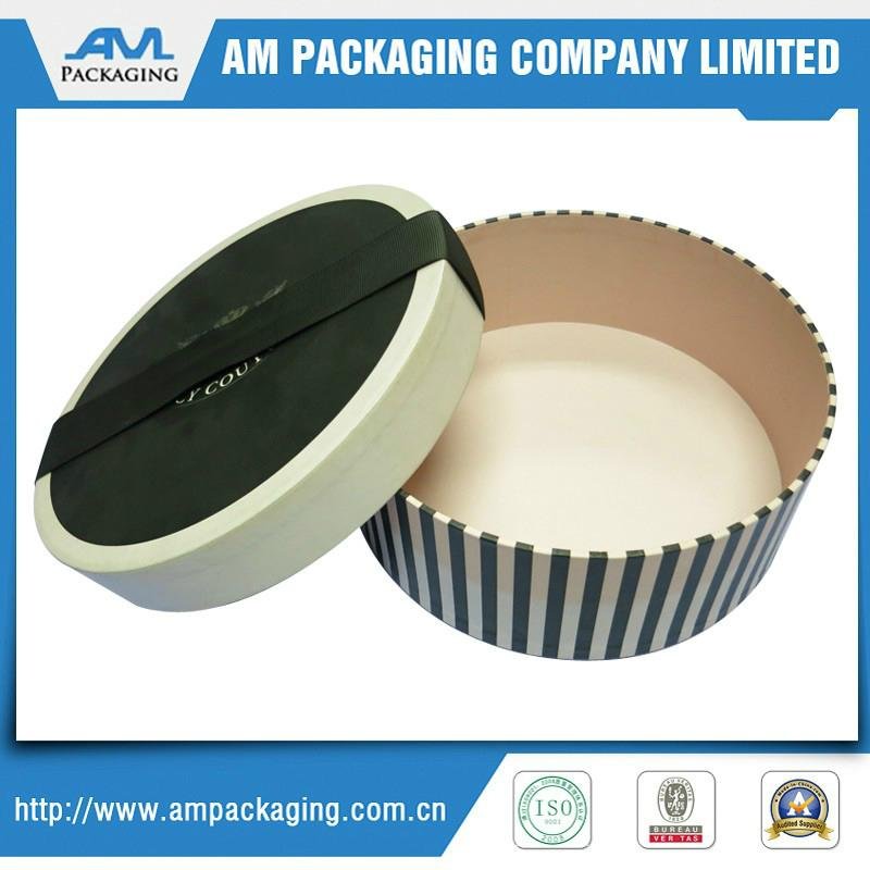 Recycled cheap guangdong custom color round flower box paper boxes 5