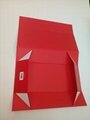 Factory customized green paper collapsible storage box packaging cardboard 5