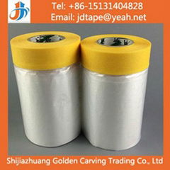 Rice Paper Taped Masking Film Tape