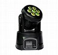 RGBW 4in1 7PCS 12W LED Beam Moving Head