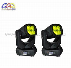 15CH DMX Channels 4PCS Super LED Beam Moving Head Lights