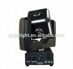 6X12W RGBW 4 in 1 of 6 Side LED Cube Ball Moving Head LED Beam Stage Light