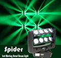 8*10W RGBW LED 8 Head Spider Beam Moving Head Lightfor Club Lighting DJ Lighting  2