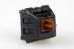 Brown stem mechanical keyboard switch