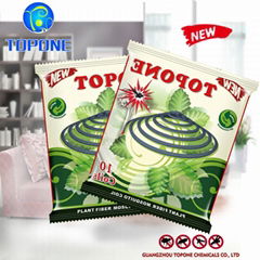 2017 indoor mosquito repellent/non-smoke paper green mosquito coil