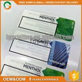 double layer packaging printing labels adhesive stickers 1