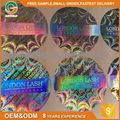 3d Hologram Sticker With Print Holographic Label For Cosmetic 2