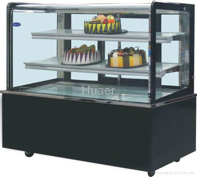 Hot sale Fan cooling cake display refrigerator