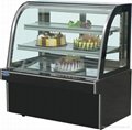 Hot sale Fan cooling cake display refrigerator 2