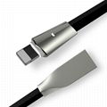 USB 2.0 Zinc Alloy Cable Fast Charging and Data Transfer  Micro USB Cable 1