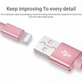  USB Cable Fast Charging Metallic Nylon Braided for Micro cable  4