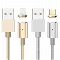Magnetic Cable 1M USB2.0/3.0  lightning usb cable for iPhone