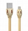 USB AM to Micro USB + Type C LED Cable 2