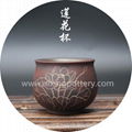 Nixing Lotus Flower Tea Cup Handmade Tea Cup Set Clay Tea Cup 1