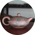 Qinzhou of China Nixing Pottery Pure Handmade Nixing Pot 200ML Small Teapot 1