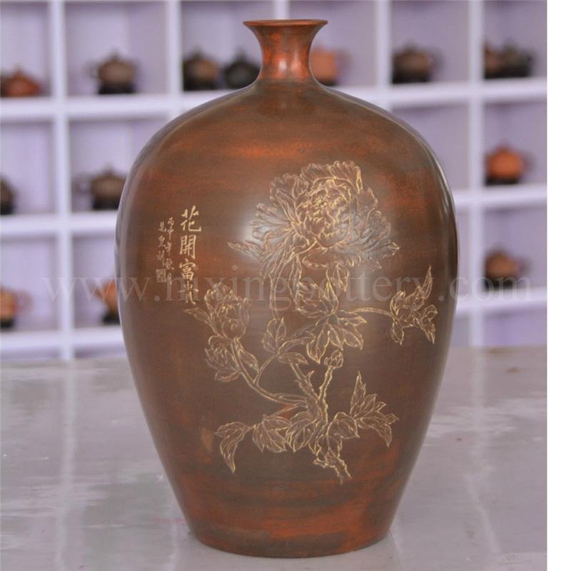 Large Floor Vase Hand Painting Ceramic China Artwork Vase