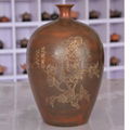 Large Floor Vase Hand Painting Ceramic