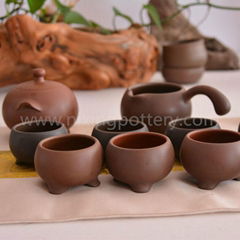 Vintage Chinese Modern Classic Handmade Tea Pot Set With Tea Cups