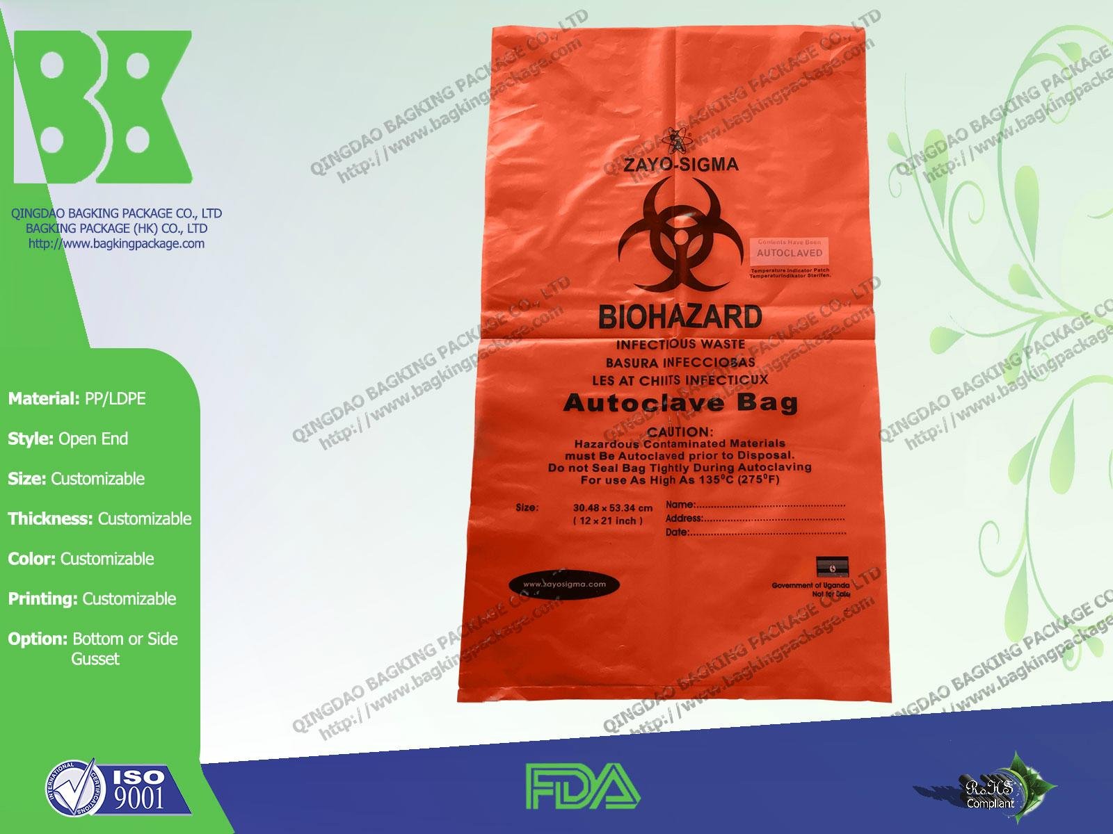 Biohazard Waste Bag 2