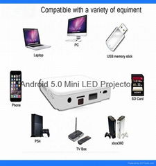 SM2000A High quality maual focus mobile phone projector