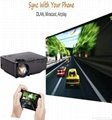 New Arrival Best SM200 Mini Projector Led Beamer LCD Projector With USB HDMI Nat 5
